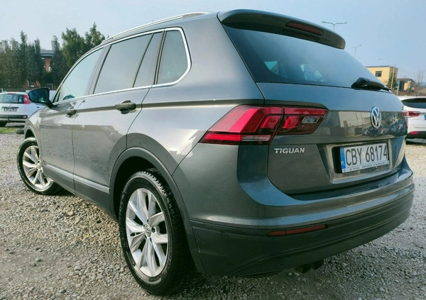 Volkswagen Tiguan cena 94900 przebieg: 142000, rok produkcji 2018 z Gorlice małe 529
